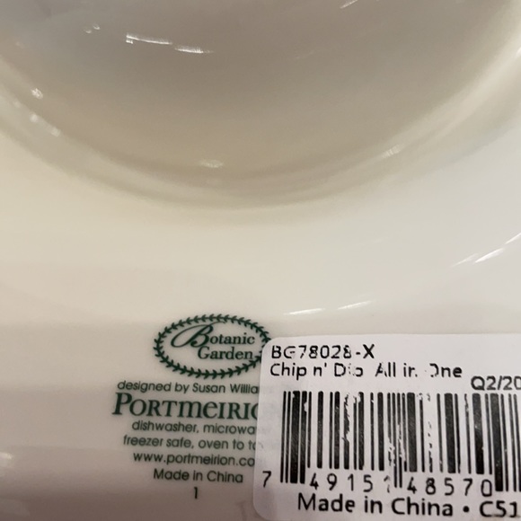 Portmeirion chip and dip - Picture 4 of 4